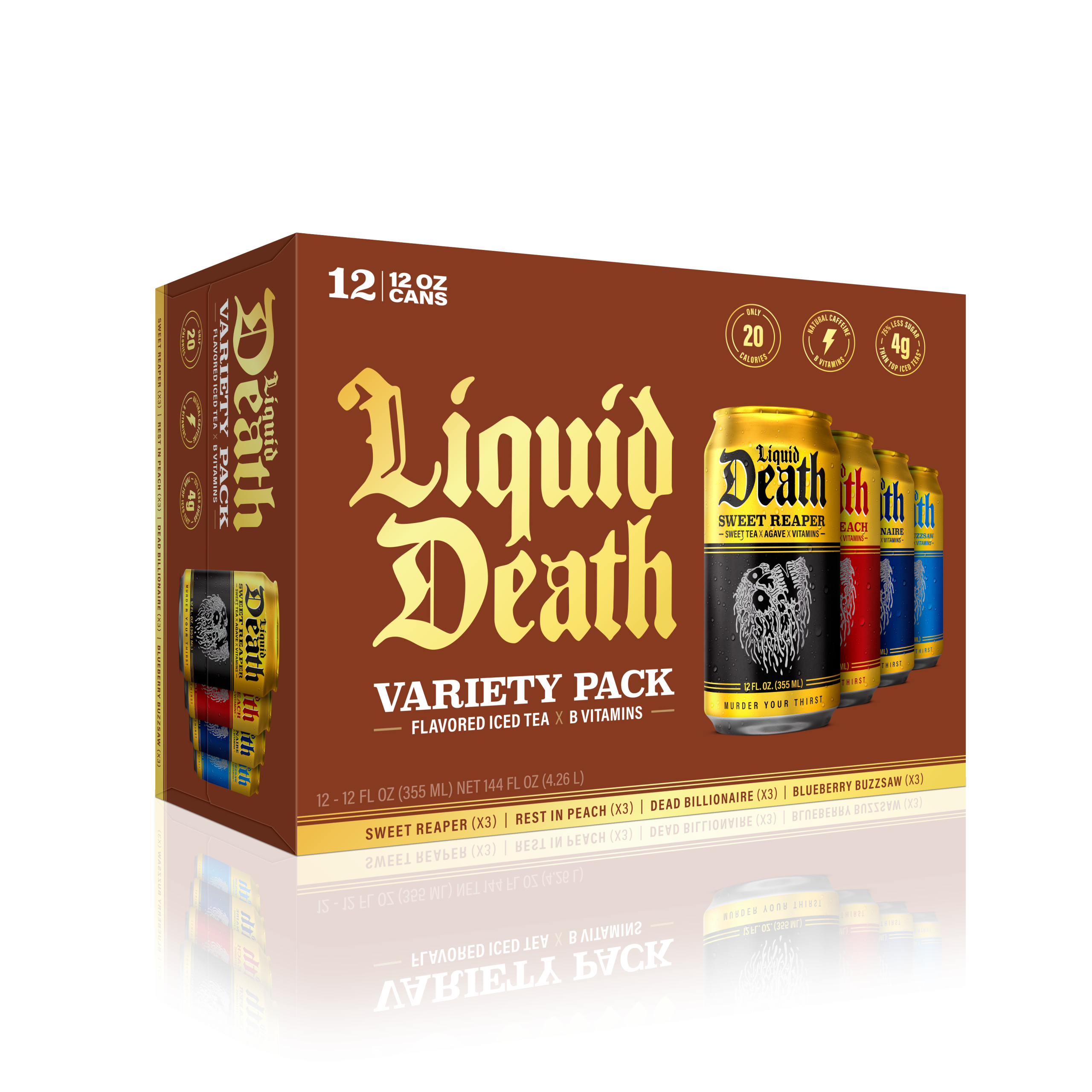 Iced Tea Variety Pack 12oz (12-Pack)