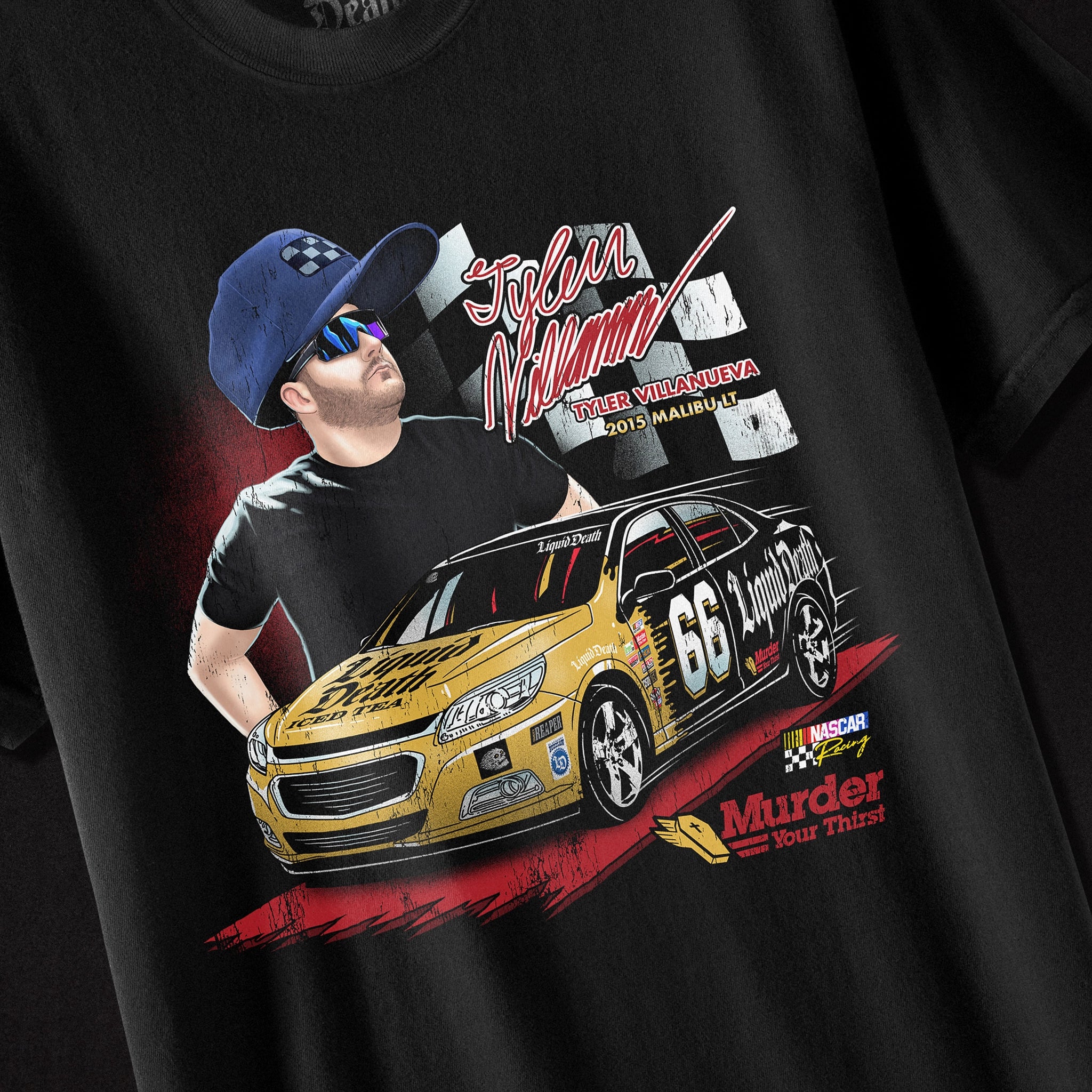 Alternative view of Tyler Villanueva #66 Official Tee