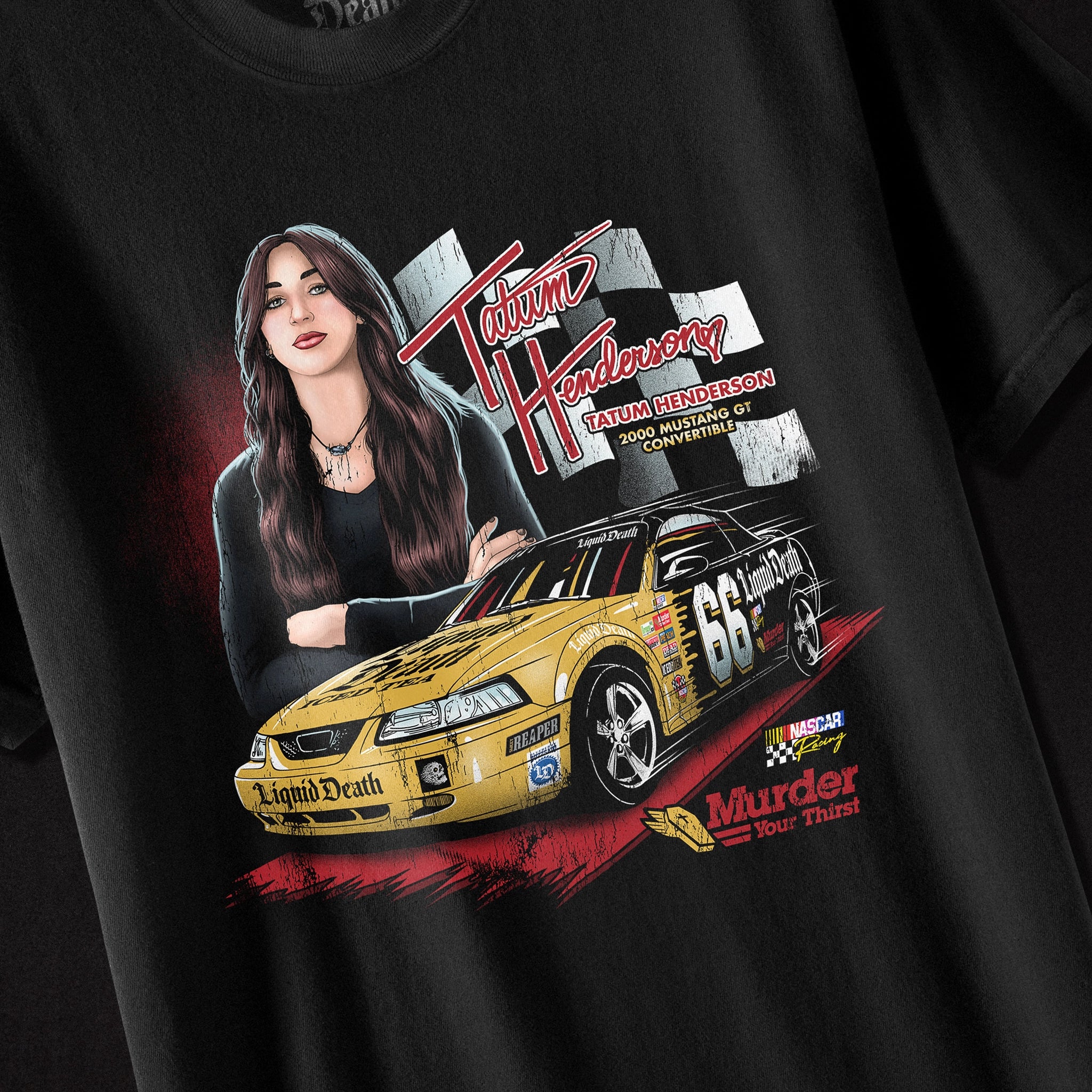 Alternative view of Tatum Henderson #66 Official Tee