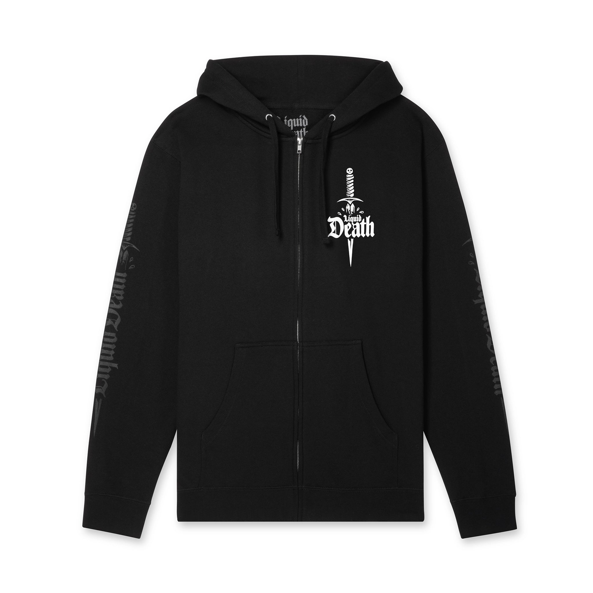 Alternative view of Unforeseen Death Zip Hoodie
